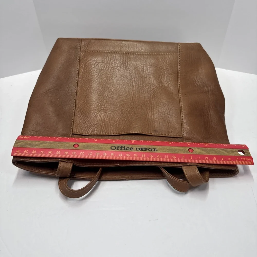 Vintage Wilsons The Leather Experts Shoulder bag Purse Brown Genuine Leather